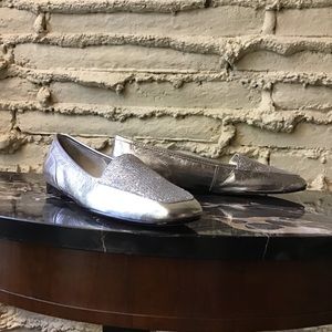 Enzo Angiolini Liberty flats silver 7.5N